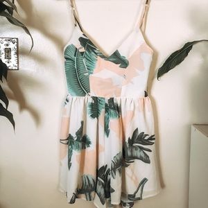 Woman’s Tropical Summer Romper